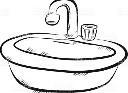 440x320 Bathroom Sink Cartoon, Cartoon Sinki Learning
