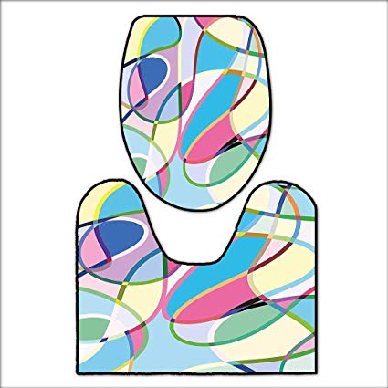 425x425 qianhehome non slip bathroom toilet mat odd