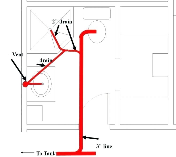 750x668 Bathroom Plumbing Venting Drawing Read My Answer For Whats Going
