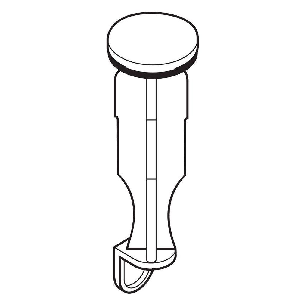 1000x1000 Delta Bathroom Sink Pop Up Stopper In Brushed Nickel