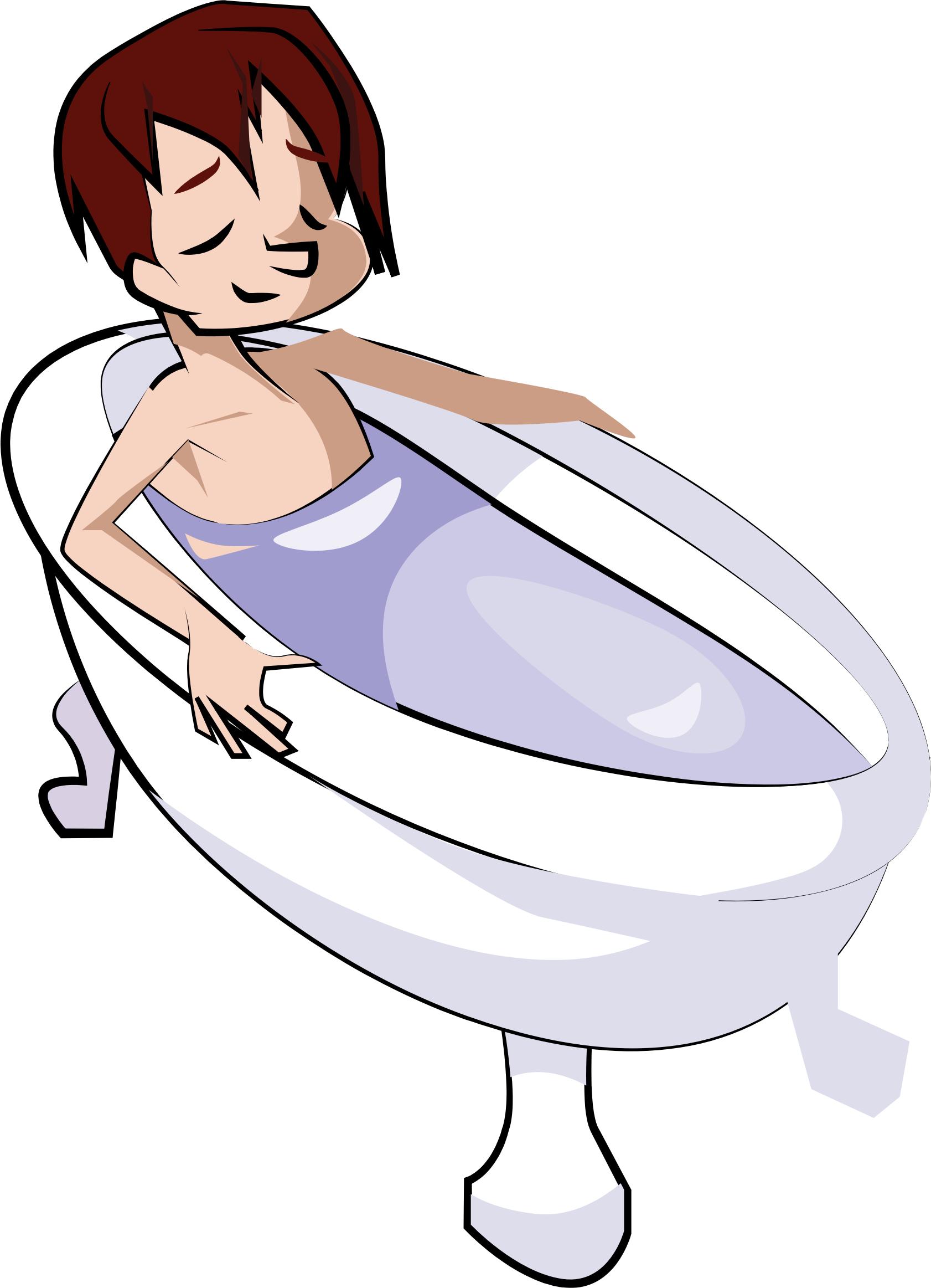 1682x2325 Boy In Bathtub Icons Png