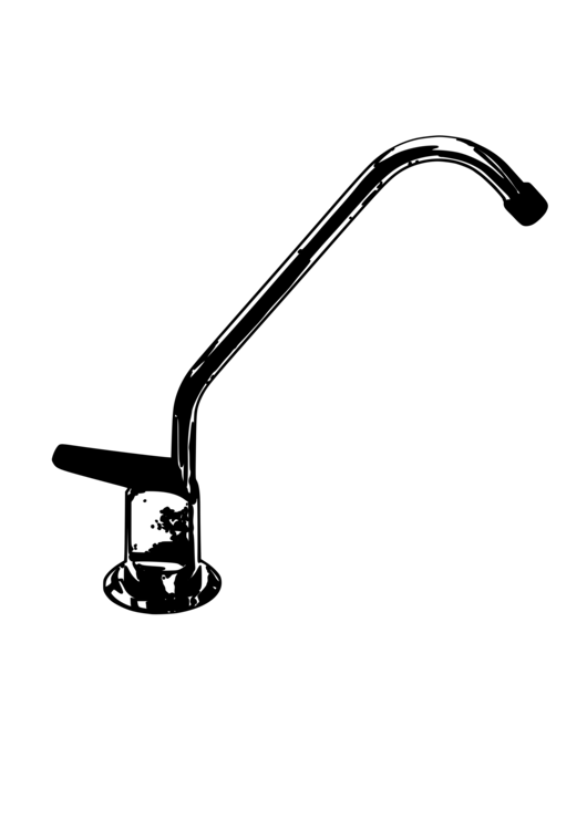 530x750 Drawing Drinking Water Monochrome Bathtub Accessory Tap Water Cc0