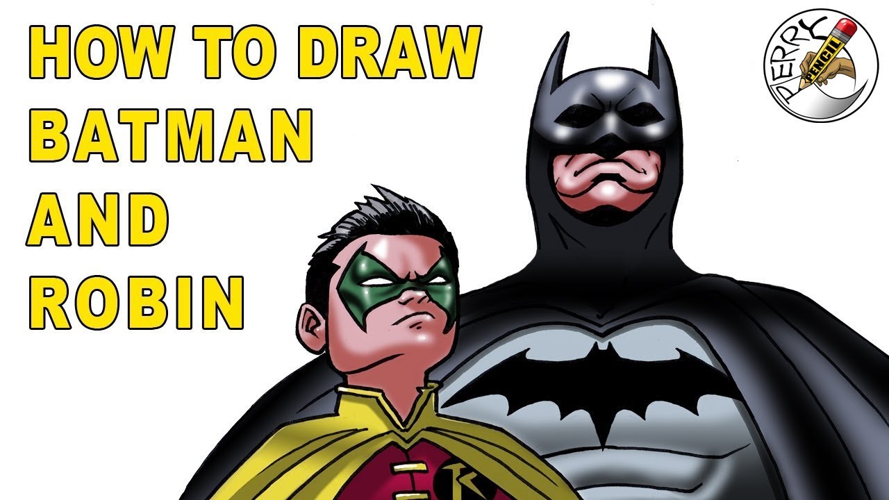 1280x720 How To Draw Batman And Robin