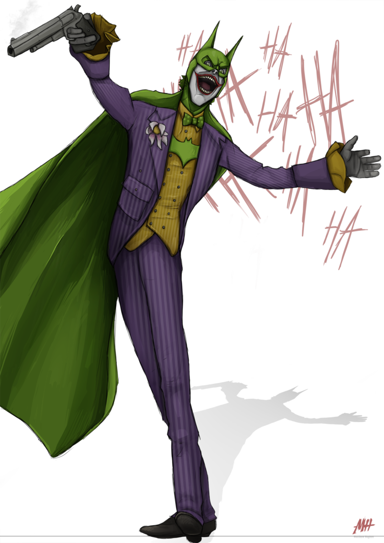 752x1063 Collection Of Free Joker Drawing Batman Arkham Download On Ui Ex