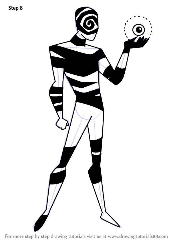598x844 Learn How To Draw Spellbinder From Batman Beyond