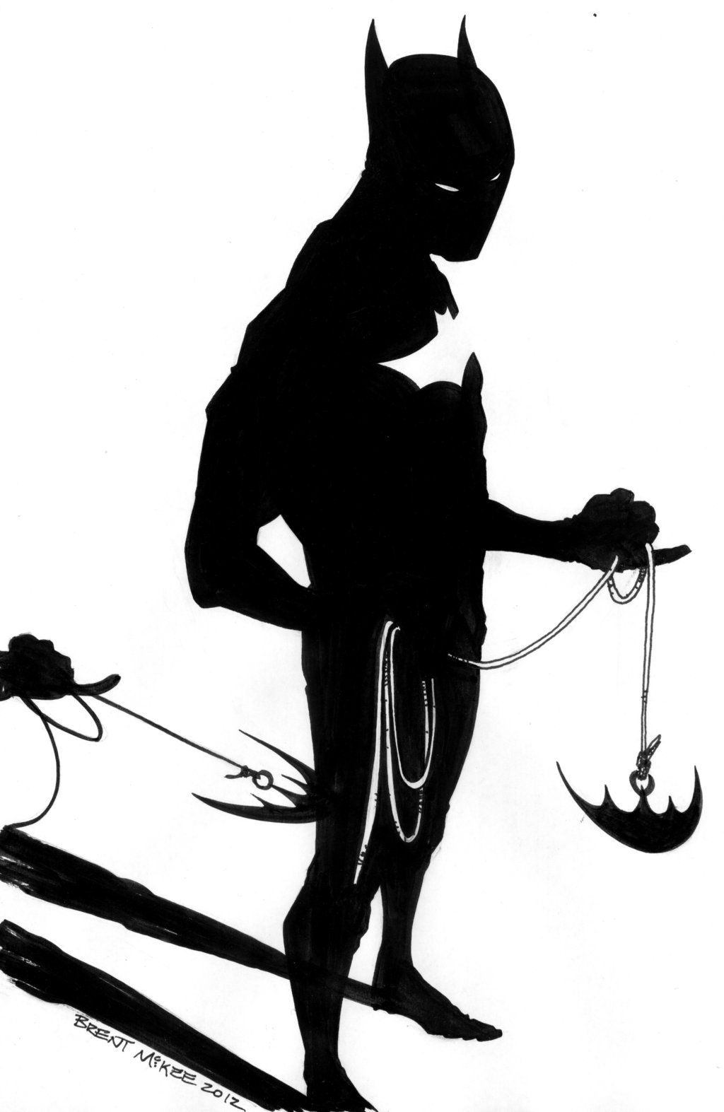 1024x1573 Batman Beyond Silhouette