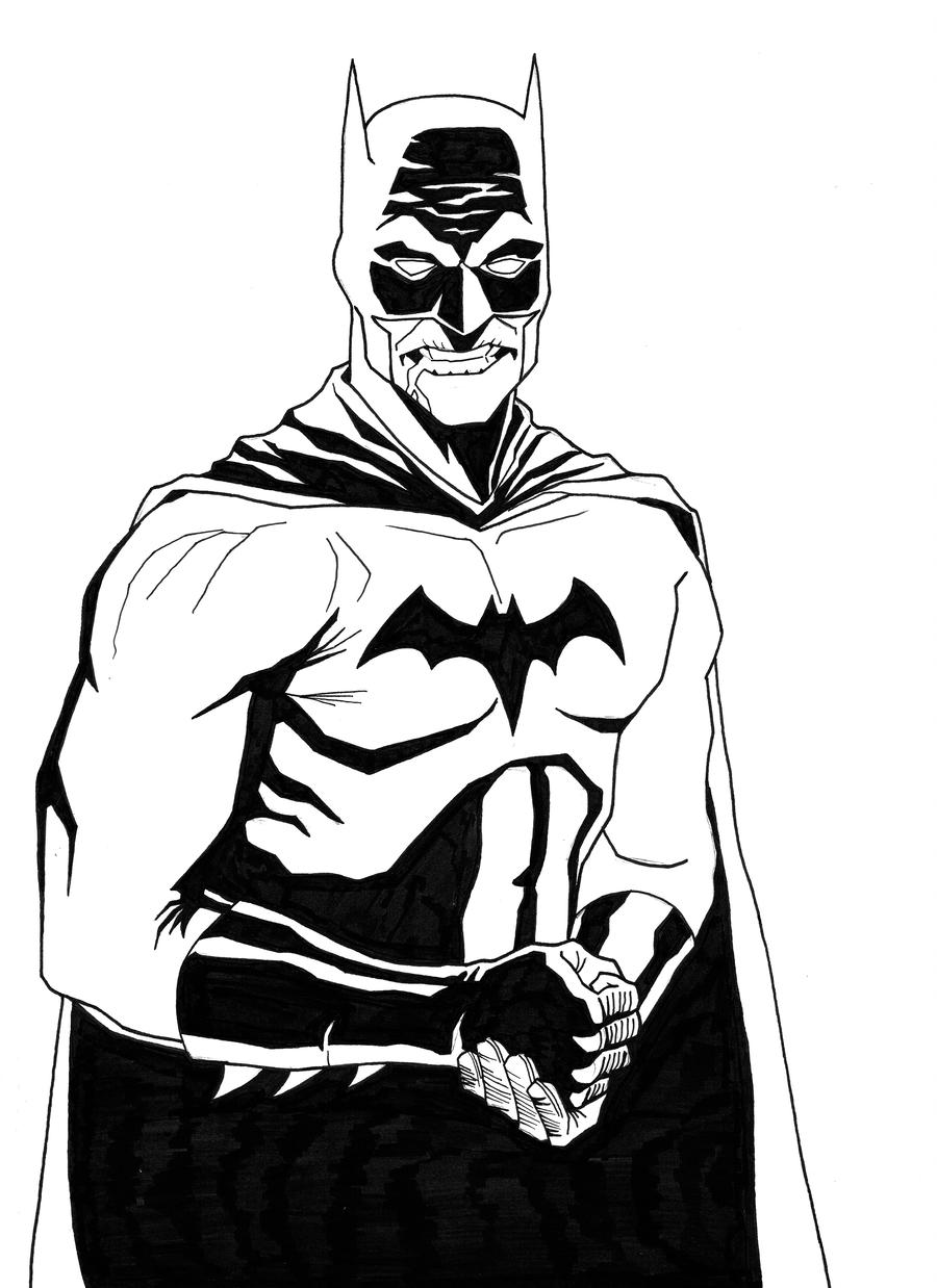 900x1238 Batman Black And White