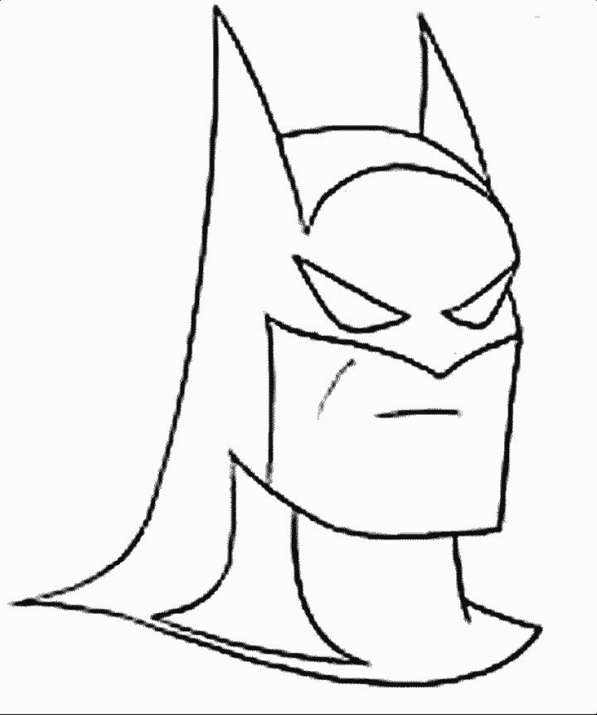 855x1024 Batman Cartoon Sketch Batman Cartoon Drawing At Getdrawings Free