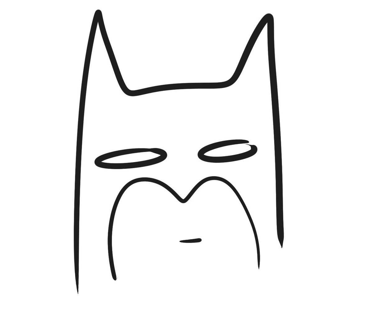 1200x1029 On Twitter Friend How Fast Can You Draw Batman Me Three