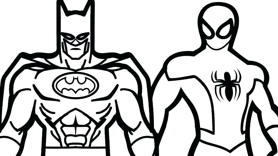 970x546 Batman Coloring Pages Easy Batman Robin Coloring Pages Free