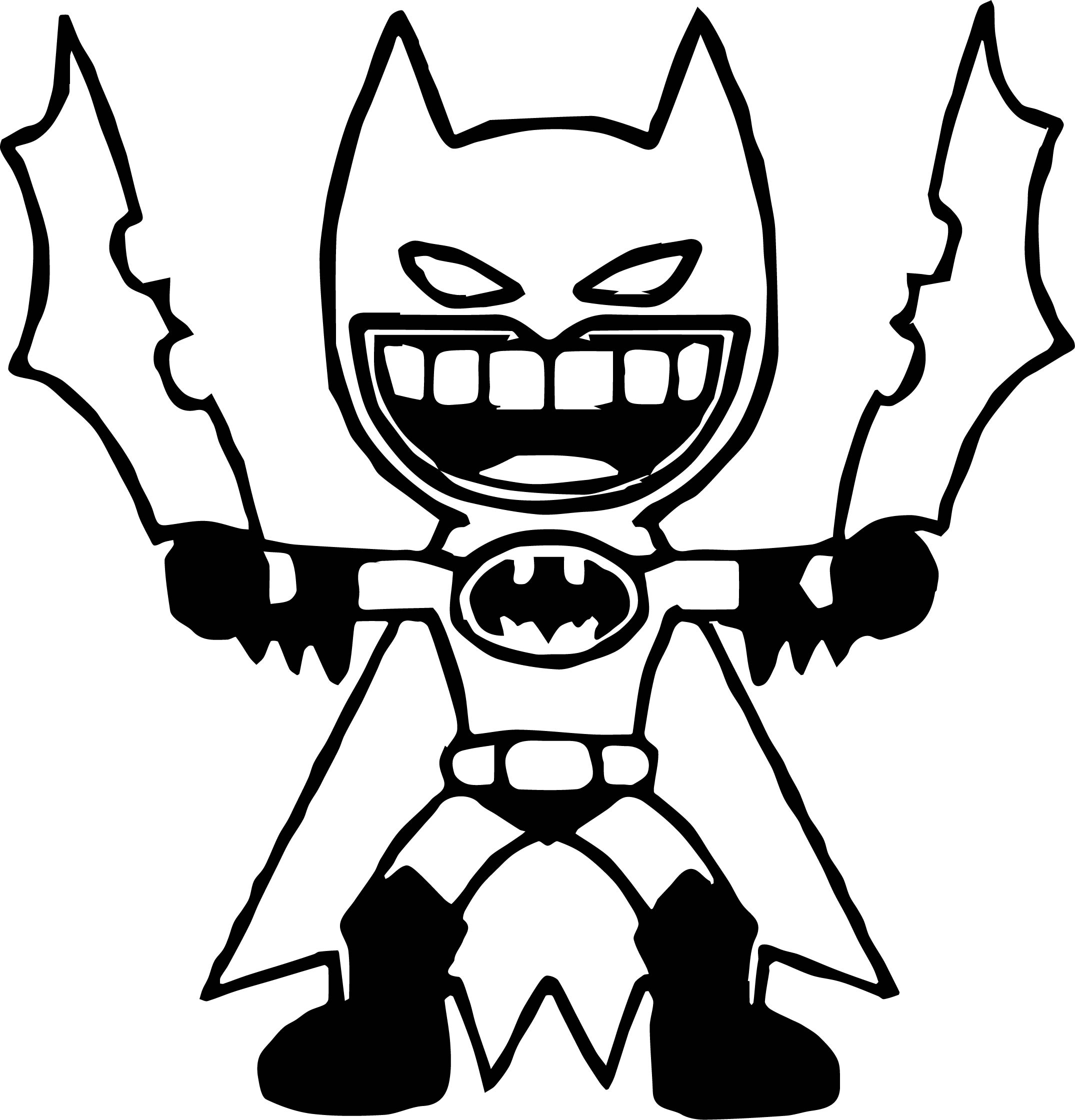 2150x2240 How To Draw Batman Coloring