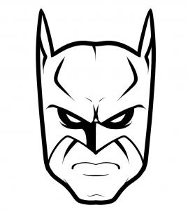 269x302 How To Draw Batman Easy, Step