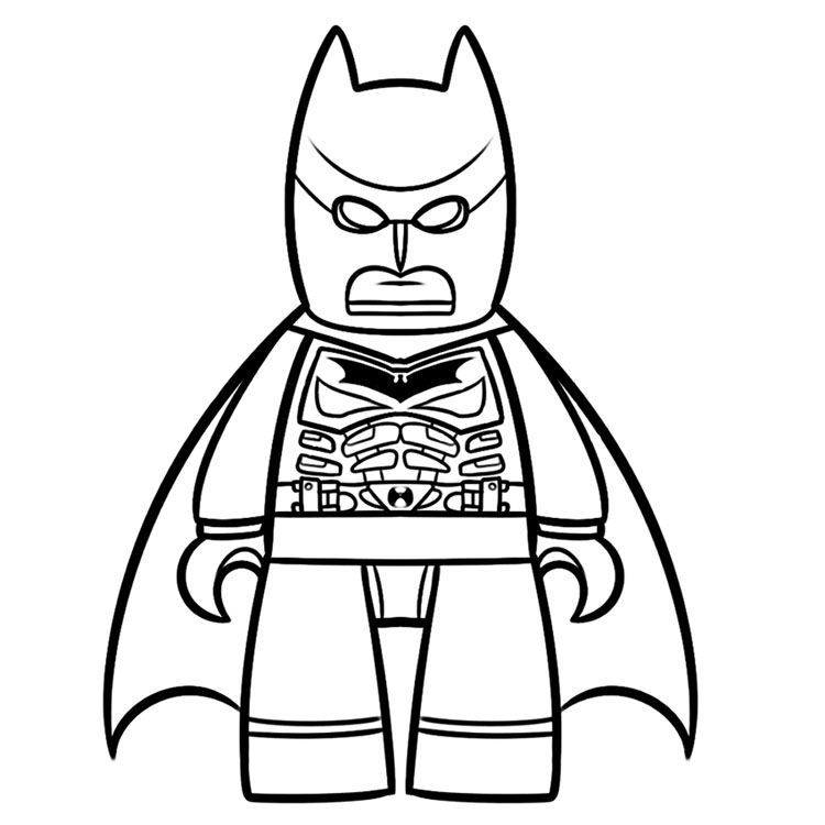 750x750 Batman Coloring Pages! Comic Book Coloring Pages Lego Coloring