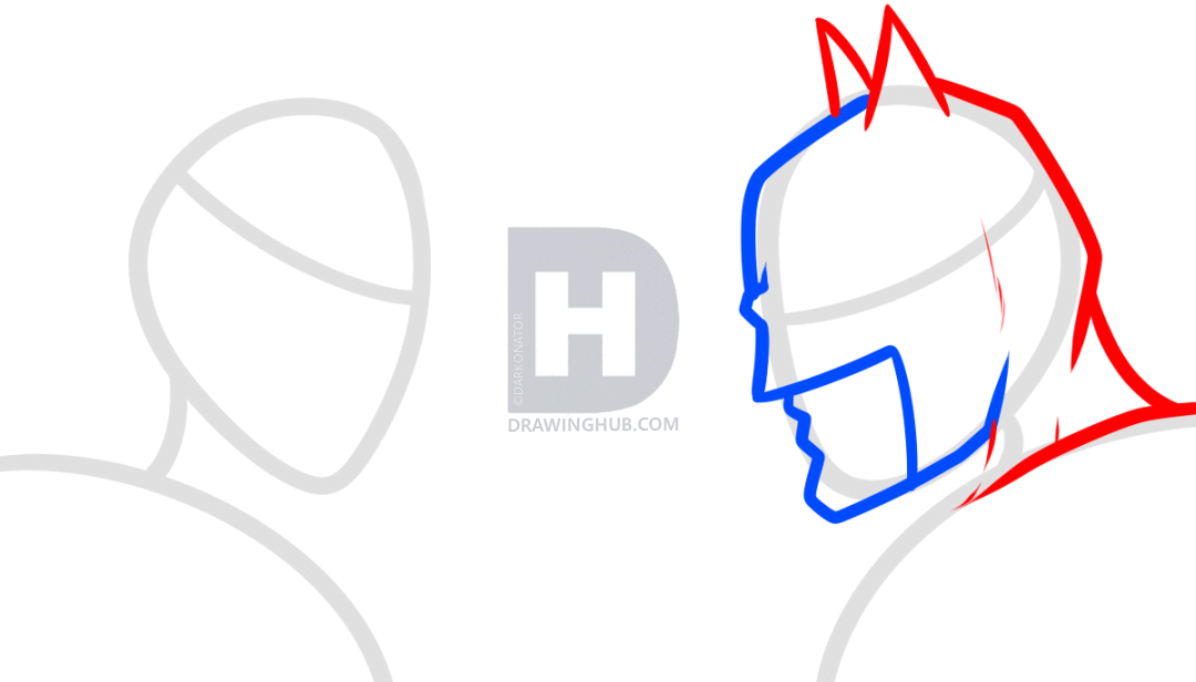 1080x616 How To Draw Batman Vs Superman, Step