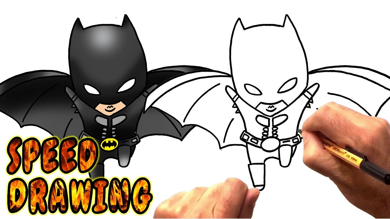 1280x720 How To Draw Chibi Batman