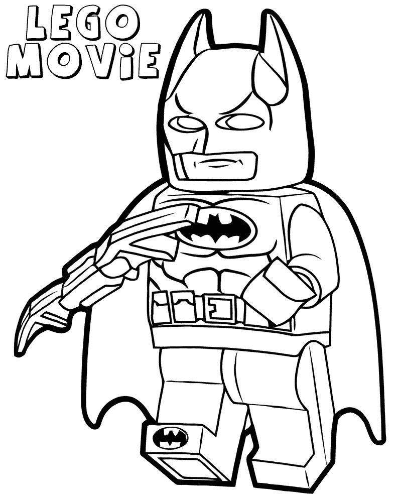787x1000 Lego Batman Coloring Pages Printable Line Drawing