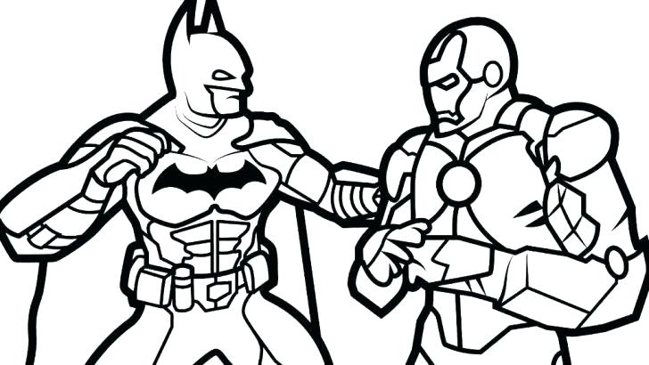 728x410 Batman Drawings For Kids