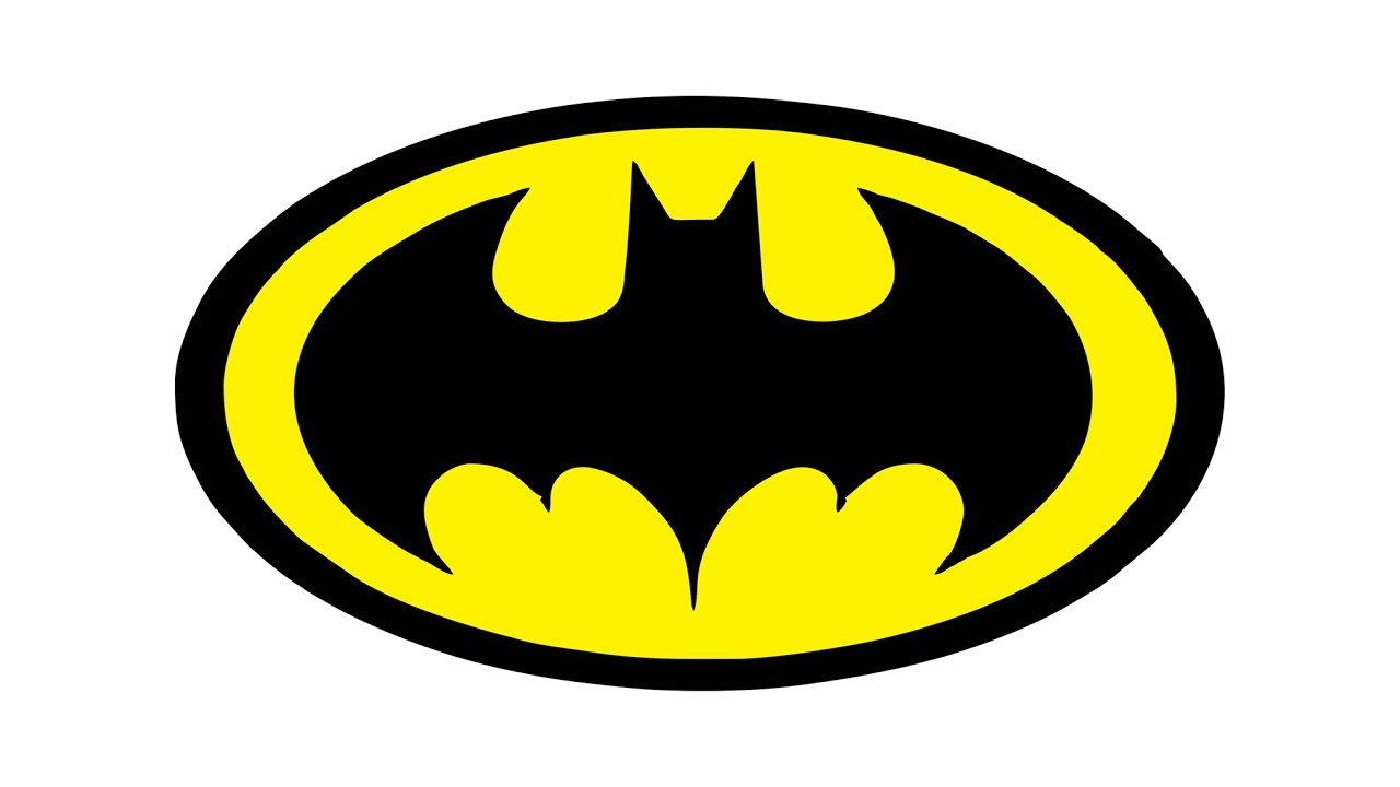 1280x720 How To Draw The Batman Logo