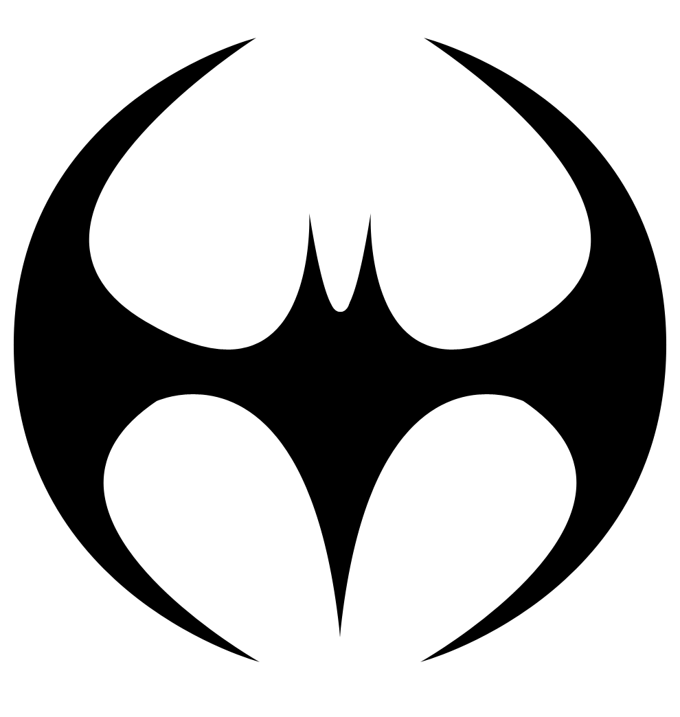 990x1044 Symetrical Drawing Batman Logo Transparent Png Clipart Free