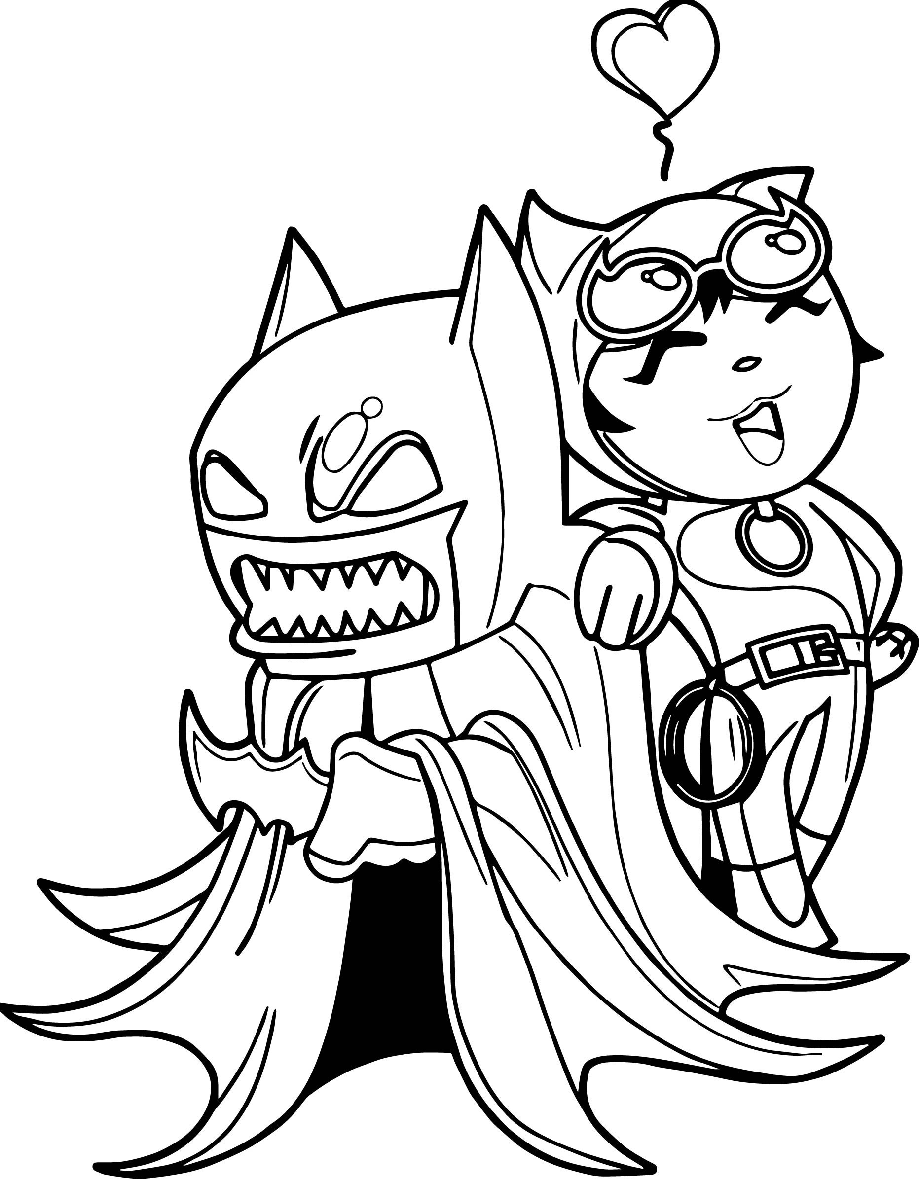 1863x2391 Chibi Batman Coloring Pages