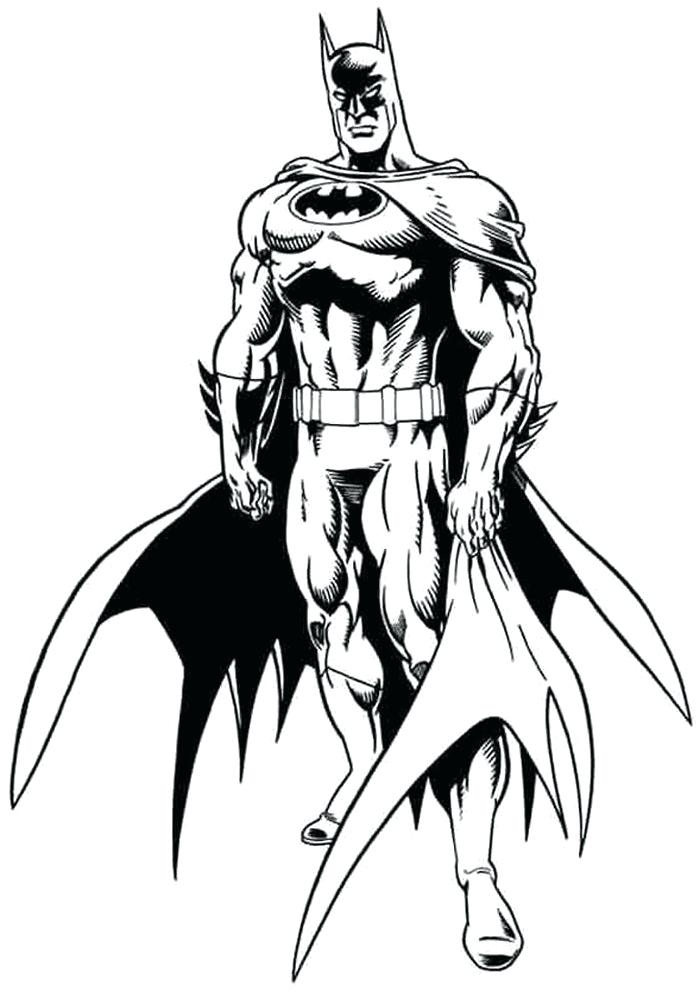 700x998 Free Batman Coloring Pages