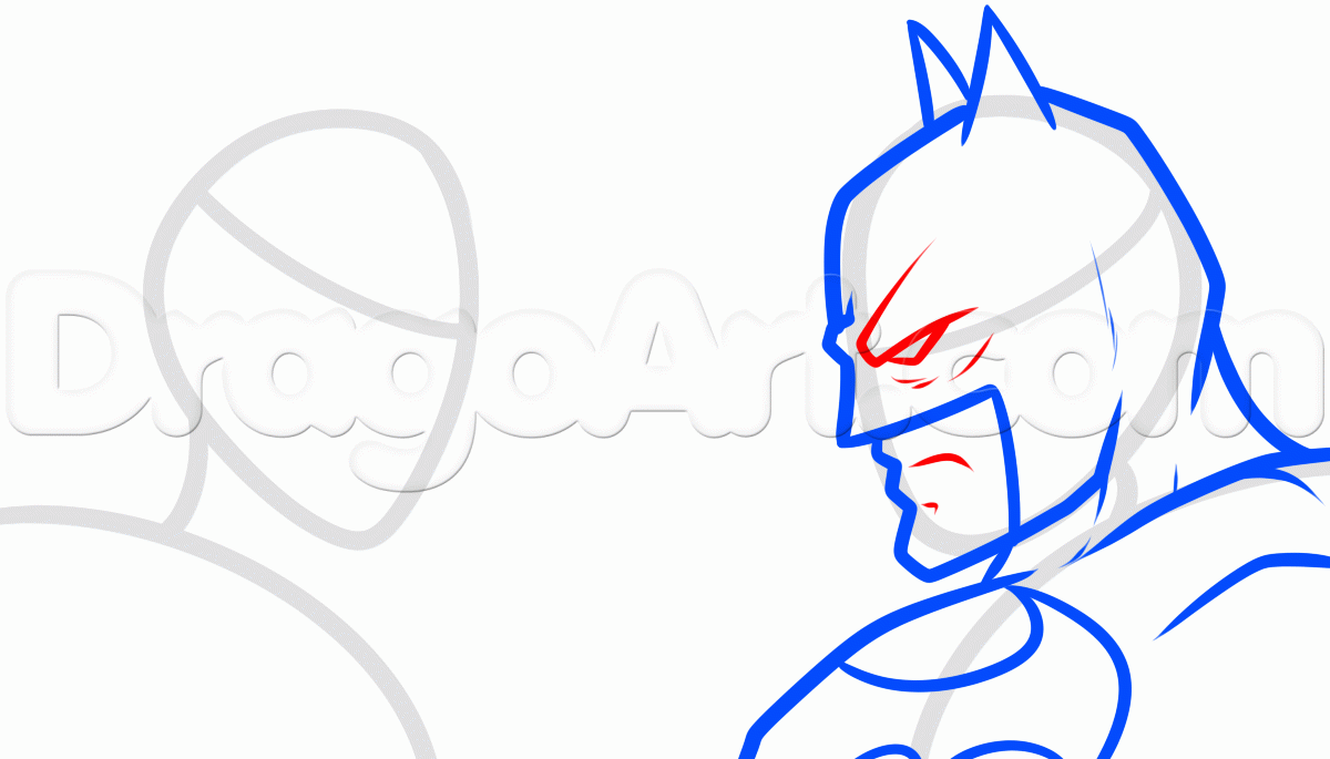 1200x685 How To Draw Batman Vs Superman, Step