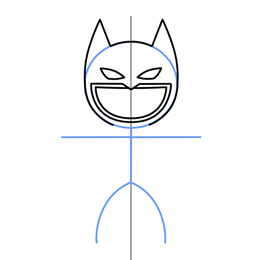260x260 How To Draw Batman