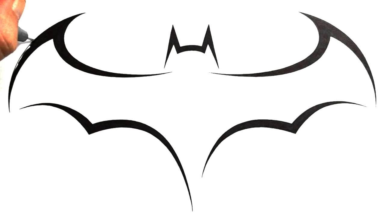 1280x720 How To Draw Youtube Logo Batman Drawing Easy Logo Calendar Alimb Us