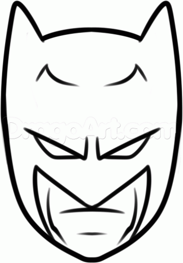 362x520 Step How To Draw Batman For Kids