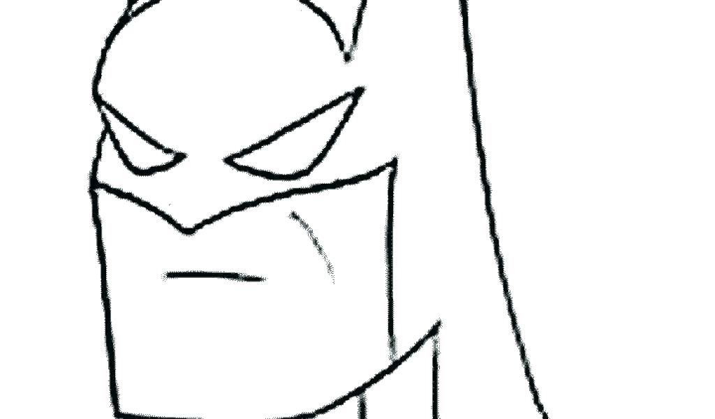 1024x600 Batman Face Coloring