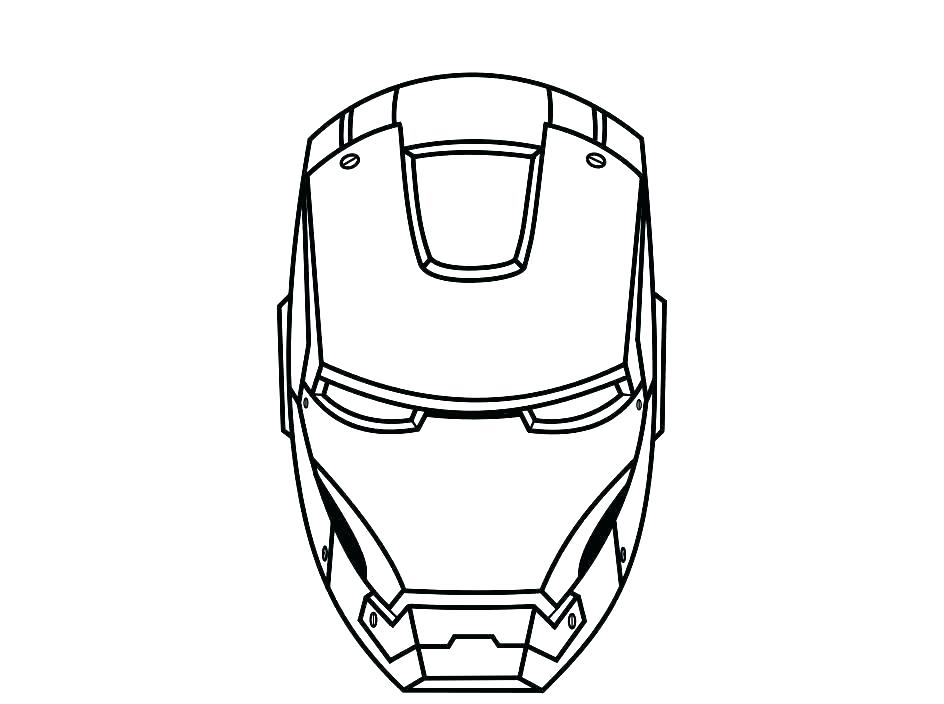 944x704 Batman Face Mask Template