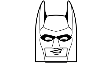 Batman Head Drawing | Free download on ClipArtMag