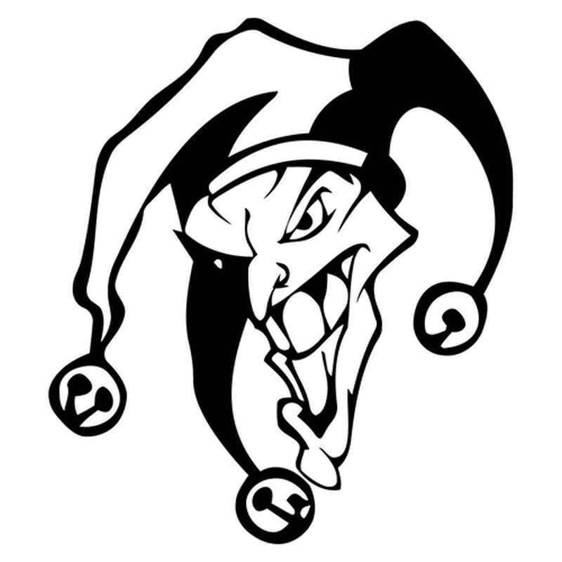 800x800 Batman Joker Vinyl Sticker