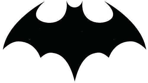 500x280 Batman Symbol Template Library How Do You Draw