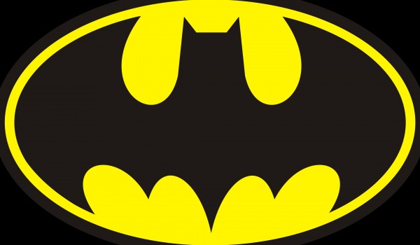 600x350 hd wallpaper batman drawing logo, batman emblem, batman emblem