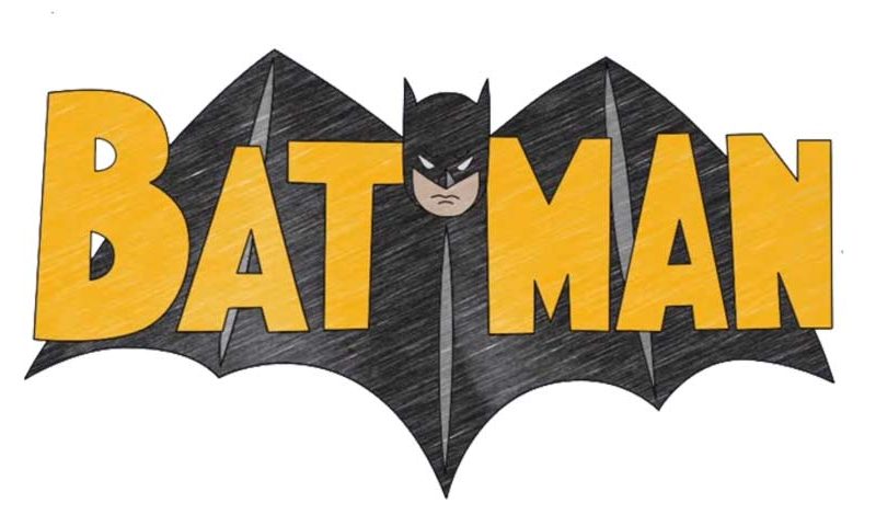 800x480 How To Draw Batman Logo