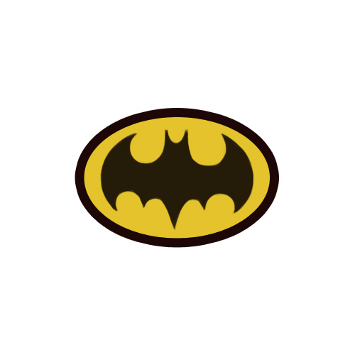 500x500 How To Draw A Cool Batman Symbol