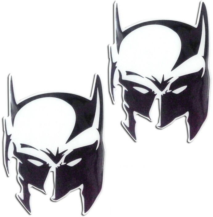 691x704 Topamptown Batman Mask Bike Sticker Bike Tank Pad Price In India