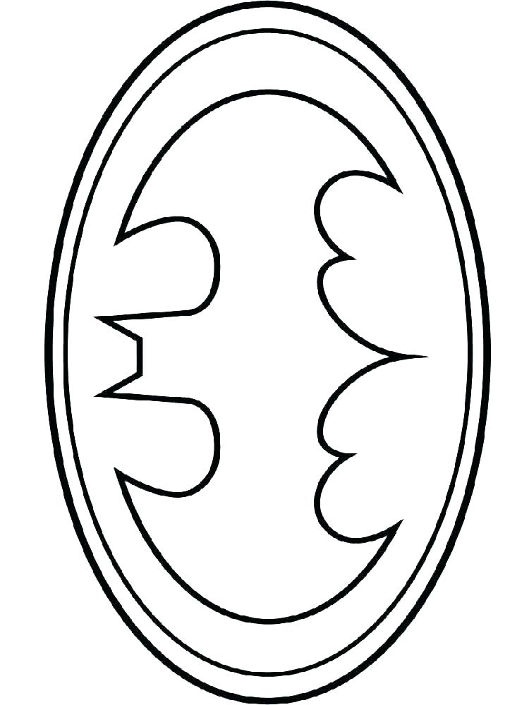 750x1000 batman symbol outline batman symbol coloring