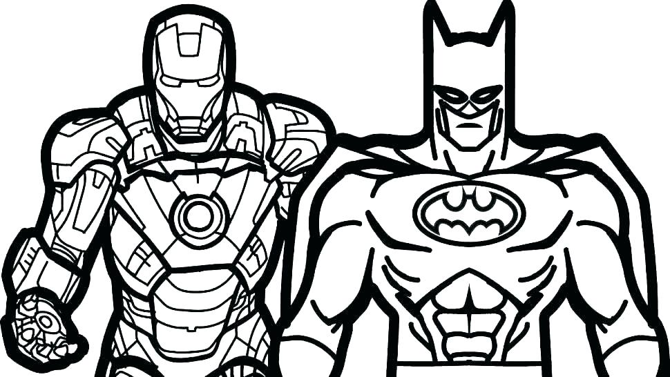 970x546 Batman Drawing Coloring Pages