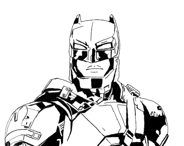 645x511 Power Armor Batman Original Work Steemit