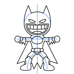 260x260 How To Draw Batman
