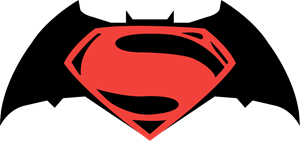 300x141 Batman Superman Logo Pictures And Cliparts, Download Free