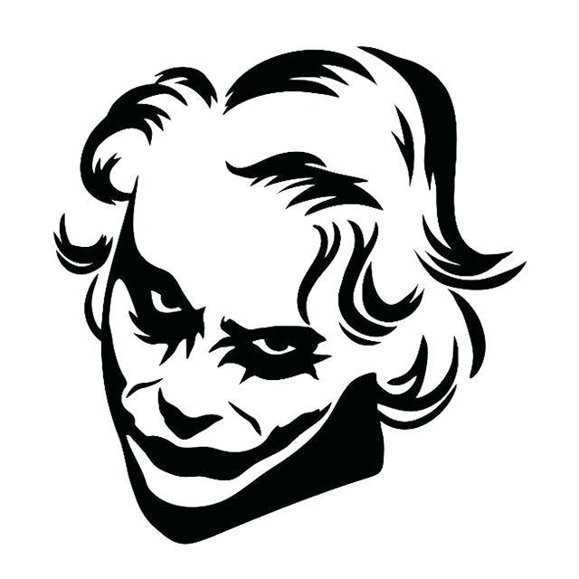 640x640 Joker Face Drawing How To Draw A Joker Face