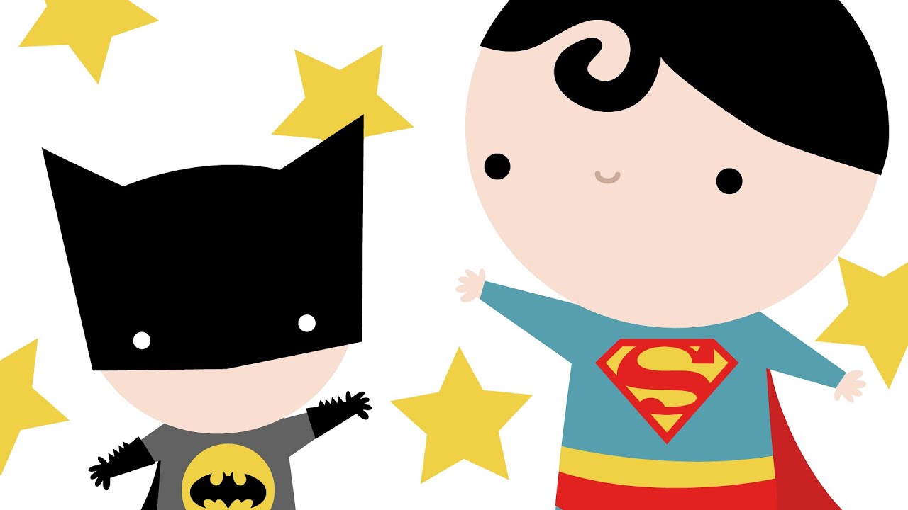1280x720 Batman Vs Superman Kawaii Speed Drawing