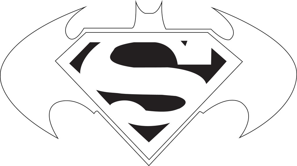 1024x573 Symbol Drawing Batman Vs Superman For Free Download