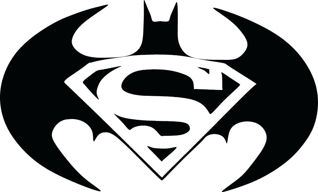 1024x619 Batman And Superman Logo Coloring Pages Coloring Book Fun
