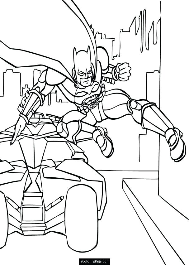 607x850 batmobile coloring pages batman and robin coloring pages