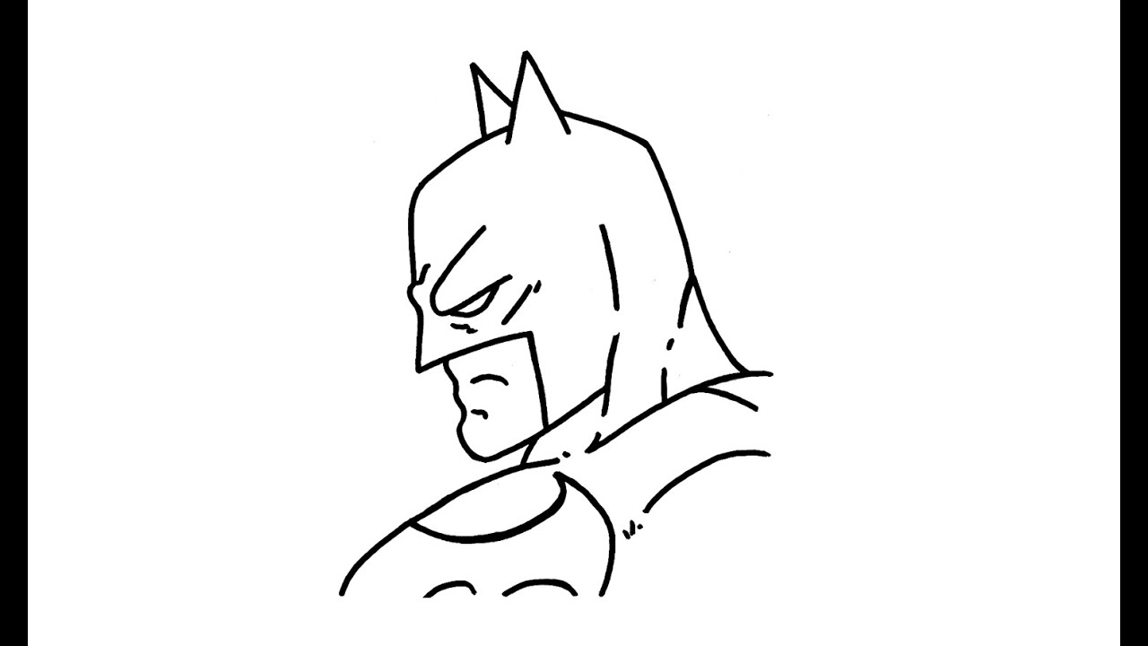 1280x720 Come Disegnare Batman