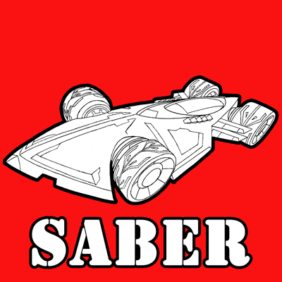 400x400 How To Draw The Saber From Hot Wheels Battle Force With Easy